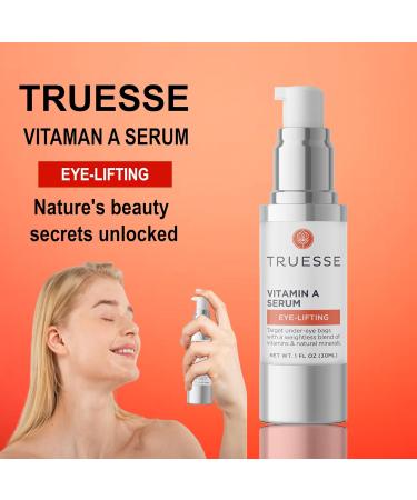 Ayurvedic Vitamin A Serum | Natural Retinol for Firm Bright Skin | Reduces Under Eye Bags & Hydrates with Hyaluronic Acid - Buy Online on GoSupps.com