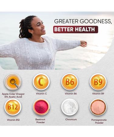 1000mg Apple Cider Vinegar Weight Loss Gummies with 'The Mother' - 90 Vegan ACV Gummies with Essential Vitamins and Minerals - Natural ACV Tablets Alternative - Buy Online on GoSupps.com