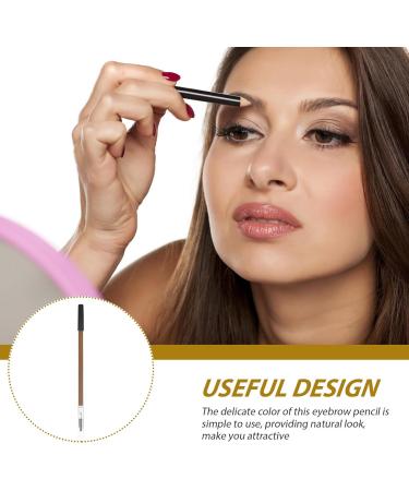 Healvian Wooden Eyebrow Pencil Non-smudging Eyebrow Pencil Makeup Brow Pencil Makeup Eyebrow Pencil Eyebrow Wooden Pencil 1 count (Pack of 1) Brown - Buy Online on GoSupps.com