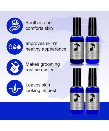 Uzuri Man Natural Organic Vegan Free Face Serum 50ML - Buy Online on GoSupps.com