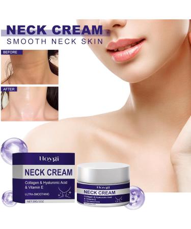 Hyaluronic Acid Neck Cream Firming Neck Cream for Neck Fine Lines Collagen Neck Cream for Neck Wrinkle Suitable for All Skin Types - Buy Online on GoSupps.com