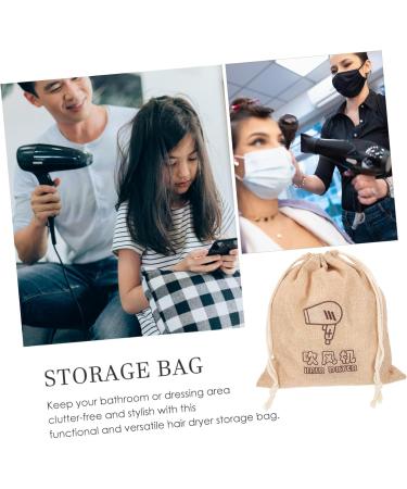 Healeved 10 Pcs Drawstring Storage Bags Portable Hair Dryer Bag Hair Blow Dryer Drawstring Bag Cloth - Buy Online on GoSupps.com