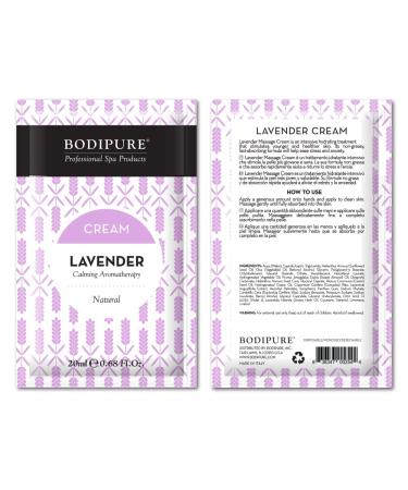 BODIPURE Professional Salon & At-Home Premium 4 Step Lavender Spa Kit Skin Soothing and Moisturizing Pedicure Treatment consists of Bath Scrub Mud & Cream 24 Packs - Buy Online on GoSupps.com