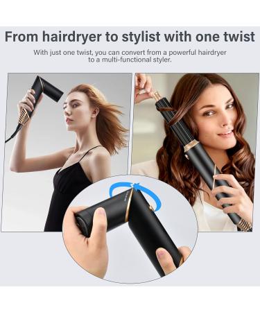6 in 1 Hair Dryer Brush Set for Frizz-Free Styling | Hot Air Stylers with 6 Attachments | Ionic Care | Perfect for All Hair Types - Buy Online on GoSupps.com