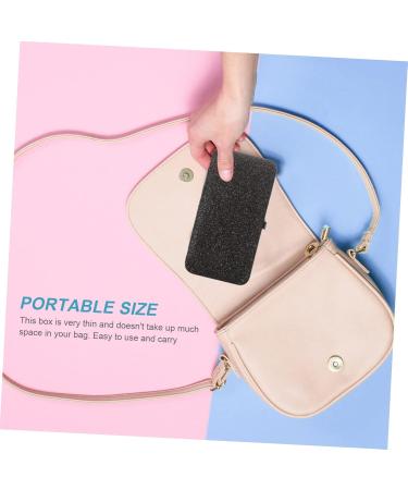 IWOWHERO Box Tweezers Storage Bag Lashes Tweezers Tweezer Organizing Holder Anti-Shock Tweezer Organizer Eyelash Tweezer Holder Scissor Tweezers Make up Rubber Strip Storage Tool - Buy Online on GoSupps.com