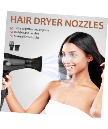 SKISUNO 2 Pcs Hair Dryer Nozzle Blow Dryer Part Hair Dryer Concentrator Attachment Blow Dryer Brush Hair Blower Nozzle Hair Dryer Attachment Blow Dryer Attachment Hair Dryer Diffuser - Buy Online on GoSupps.com