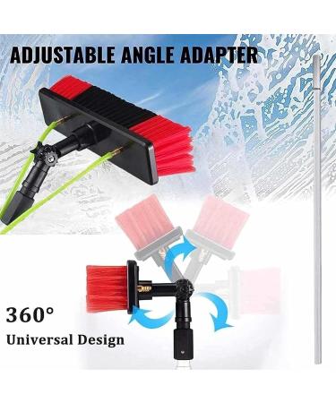 Window Telespole Cleaning Brush Water Fed Cleaning Tool for Cleaner Conservatory Roof Photovoltaic Panel Cleaning Window Clean (Color : 6m/19.6ft Size : 30Cm) 6m/19.6ft 30Cm - Buy Online on GoSupps.com