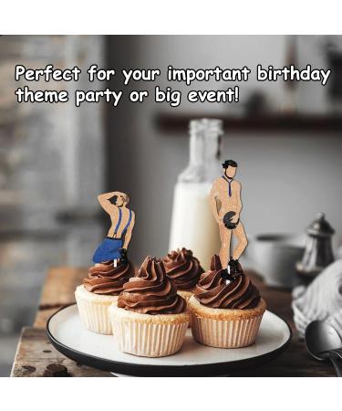 18pcs Glitter Graduation Dessert Cupcake Topper Congrats Grad 2024 Prom Night Dancing Boys Theme Decorations High School College Graduation Party Decor Supplies - Buy Online on GoSupps.com