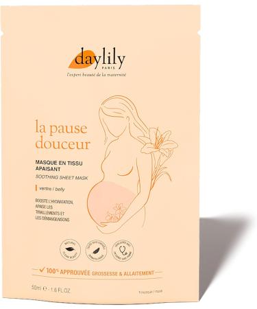 Daylily | Ritual Set | Morning Stretch Marks 200 ml Ritual Fondant Milk & Sensory Oil Stretch Marks Evening + Free Soft Mask | Anti-Stretch Mark | Vegan & Cruety Free | Made in France - Buy Online on GoSupps.com