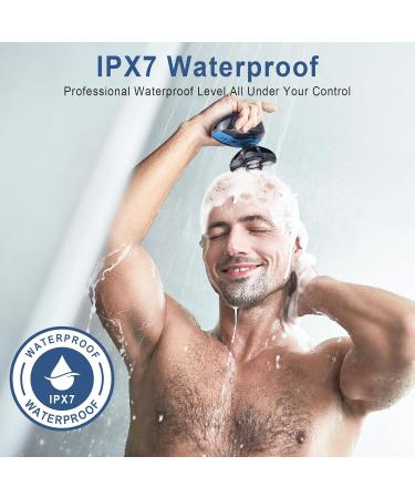 Upgrade Magnetic Head Shaver for Bald Men - Cordless 5-in-1 Electric Razor | IPX7 Waterproof Wet/Dry Grooming Kit | Easy Palm Shaver for a Smooth Shave - Buy Online on GoSupps.com