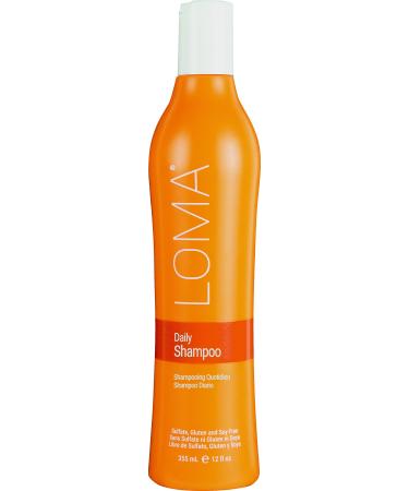 Loma Hair Care Daily Shampoo  Orange/Tangerine  12 Fl Oz (Pack of 1)