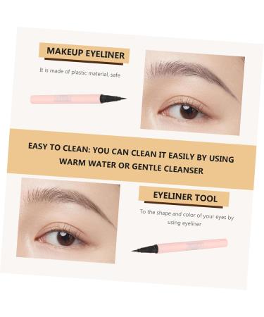 Mipcase 3pcs Eyeliner Pencil Eyeliner Waterproof Makeup Eyeline Pencil Water Proof Liquid Eyeliner 1 count (Pack of 1) Blackx3pcs - Buy Online on GoSupps.com