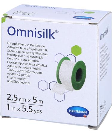 Buy OMNISILK Fixation Plaster 2.5 cm x 5 m - High-Quality Artificial Silk for Secure Bandaging - Fast International Shipping - Buy Online on GoSupps.com