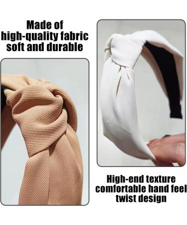 4 Women's Headbands Wide Women's Headbands Non-slip Women's Headbands Comfortable Headbands for Women's Hair Women's Braided Headbands Cosmetic Hairbands - Buy Online on GoSupps.com