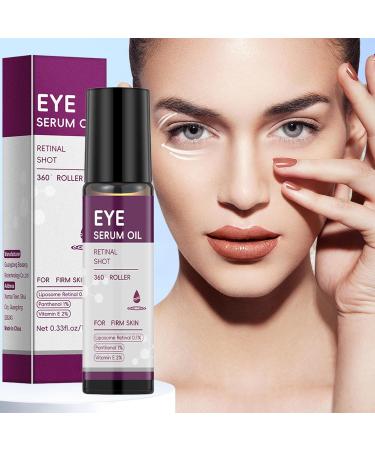 Under Eye Firming Oil - 10ml Roll On Smoothing Tightener for Delicate Skin | Nourishing Eye Care with Gentle Hydration & Anti-Fatigue Support for Weekend Regimen Evening Repair Holiday Travel - Buy Online on GoSupps.com
