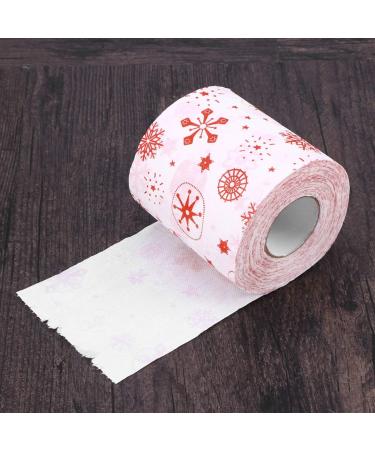 2pcs Christmas Xmas Bathroom Tissue Christmas Bathroom Tissue Printed Paper Decorations - Buy Online on GoSupps.com