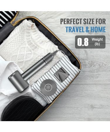 Professional Ionic Hair Dryer - Fast Drying & Travel Friendly | Safe Hair Care with Diffuser - Buy Online on GoSupps.com
