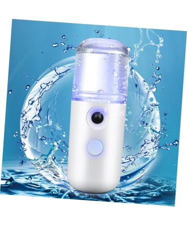 BIUDECO 1pc Air Humidifier Nanometer Sprayer Clipper Guard Holder Mini Facial Sprayer Spray Humidifier White - Buy Online on GoSupps.com