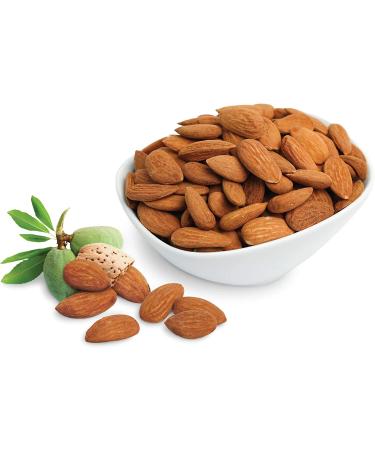 Buy Sunfood RAW Organic Heirloom Almonds 8 oz (227g) - Premium Quality Nuts - Buy Online on GoSupps.com