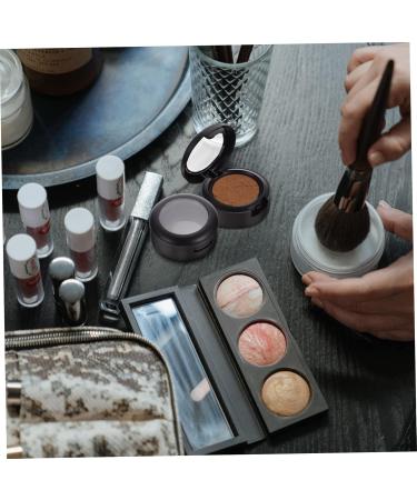 Ipetboom 8pcs Box Empty Eye Shadow Box Travel Accessories Makeup Eyeshadow Jar Bead Eyeshadow Holder Make up 4x3.8cm Black - Buy Online on GoSupps.com