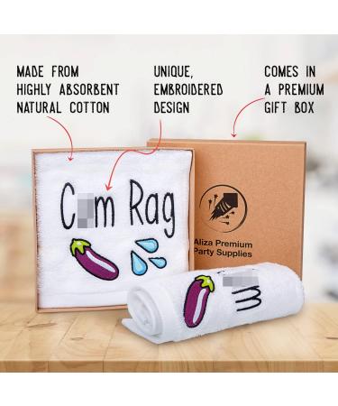 Aliza Funny Towel - Cute Romantic Gift for Boyfriend | Perfect for Men, Husband, Fiance | Wedding, Anniversary, Valentines Day Idea - Design 2 - Buy Online on GoSupps.com