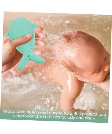 FOMIYES 2pcs Silicone Brush Massage Tool Set | Bath Scrubber for Body, Hair & Toddler | Shower Tool for Baby, Adult & Kids - Buy Online on GoSupps.com