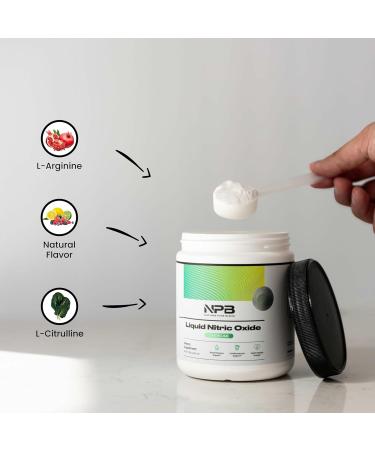 Nature's Pure Blend Liquid Nitric Oxide Drink - Blood Pressure & Circulation Support 5 000 MG Amino Energy (Lemon Lime) - Enhance Heart Health Internationally - Buy Online on GoSupps.com