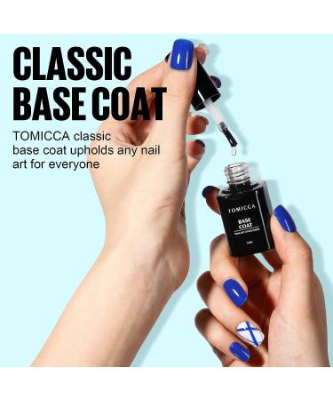 TOMICCA Gel Base and Top Coat Set - Matte and Glossy No Wipe Finish for Nail Art - 15ML 3 PCS - Buy Online on GoSupps.com