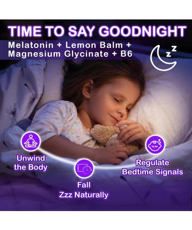 Kids Melatonin Gummy Supplements 1mg - Non-Habit Forming Melatonin Gummies Kids with Chamomile, Lemon Balm, L-Theanine, Magnesium, Zinc for Children Ages 4+ - Non-GMO, Gluten Free, Mixed Berry Flavor Mixed Berry 60 Count (P  - Buy Online on GoSupps.com