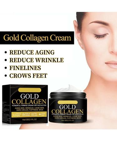 24K Collagen Anti Wrinkle Face Cream - Moisturiser Face Women - Collagen Cream for Face - Face Moisturizer for Dry Skin - Anti Wrinkle Cream for Women - Buy Online on GoSupps.com