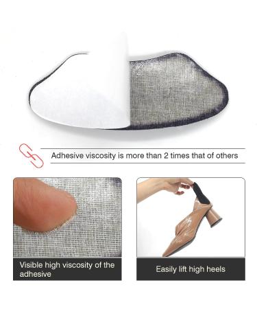 COPPATAOPP Women's Self-Adhesive Heel Pads - 2 Pairs for Improved Comfort & Fit | Heel Inserts for Women's Shoes Too Big | Prevent Pain & Blisters - Buy Online on GoSupps.com