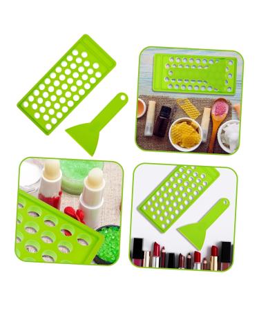 2pcs Lipstick Filling Mold DIY Kit | Lip Balm Crafting Set with Trays & Spatula | Perfect for Lipstick & Lip Balm Filling - Buy Online on GoSupps.com