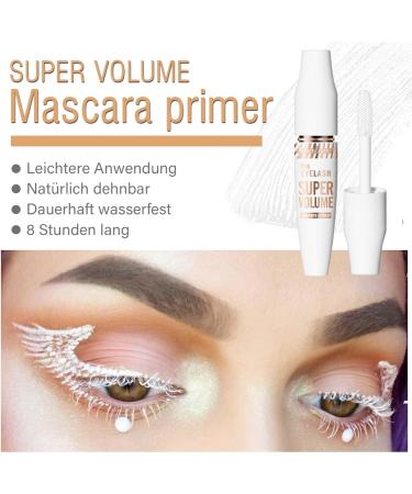  EONFAVE EONFAVE White Eyelash Base Mascara Primer Waterproof and Durable Natural for Eye Makeup - Buy Online on GoSupps.com