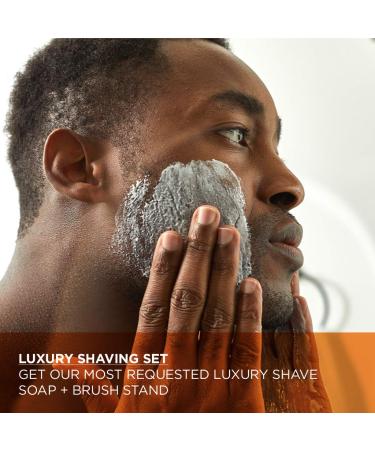 Van Der Hagen Luxury Shaving Set - Complete Men's Wet Shaving Kit with Boar Bristle Brush, Soap, Stand & Apothecary Mug - Buy Online on GoSupps.com