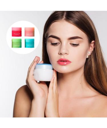 4PC Lip Mask Sleeping Lip Mask Night Moisturizing Lip Cream Mask Lip Care Set for Dry Chapped and Peeling Lips - Buy Online on GoSupps.com
