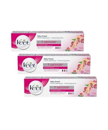 Veet VEET Hair Removal Cream for Normal Skin 200 ml - Pack of 3