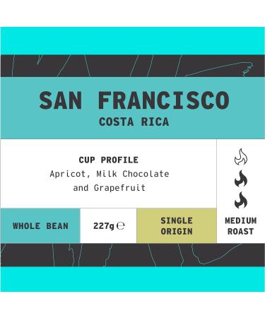 Coffee Beans 227g Bag Whole Bean Coffee Costa Rica Coffee Beans Chocolate & Fruits Notes 100% Arabica Medium Roast Speciality Freshly Roasted Single Origin (We Are Coffee Co) Whole Bean 227 g (Pack of 1) - Buy Online on GoSupps.com