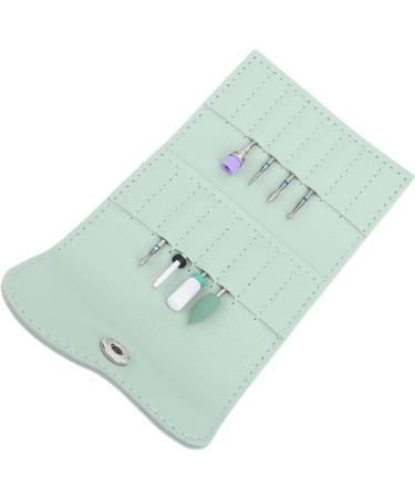 Nail Drill Bit Holder Nail Drill Bits Holder Container Stand Wallet Portable Multi-Layer Waterproof Organizer for Nail Sanding Head Storage - Buy Online on GoSupps.com