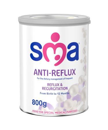 SMA Anti Reflux Baby Milk Powder Formula From Birth 800g (Pack of 1)