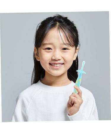 Minkissy 5-Pack Children's Toothbrush & Bite Toy Set | Soft Fur Detergent for Newborns & Milk Teeth Care - Buy Online on GoSupps.com