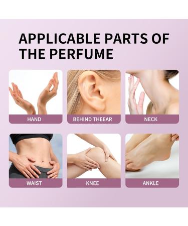 Pheromone Perfume Collection for Women Enhanced Scents Perfume Set Romantic Flowers Scents Roll On Perfume Long Lasting Women's Perfume (4pc/01) - Buy Online on GoSupps.com