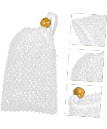 BELLIFFY 1pc Soap Loofah Sponge Bath Scrubber Body Scrub Sponge Shower Net Soap Storage Nylon - Buy Online on GoSupps.com