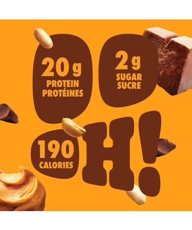 Pure Protein Bars Gluten Free Snack Bars Chocolate Peanut Butter 50 gram 6 Count Imported from Canada  - Buy Online on GoSupps.com