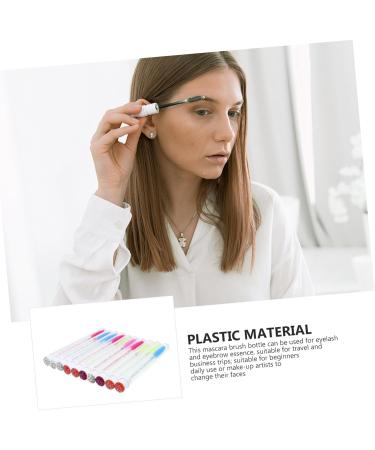 Vaguelly Lot De 10 Tubes De Mascara Rechargeables 10 Ml En Plastique Multicolores Brosses Cils Pour Maquilleur D butant Et Usage Quotidien Accessoires Cosm tiques Portables Pour Voyage - Buy Online on GoSupps.com