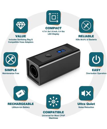 2023 C PAP Cleaner & Sanitizing Machine - Newest Cleaning System for Sleep Machine & Accessories - Buy Online on GoSupps.com