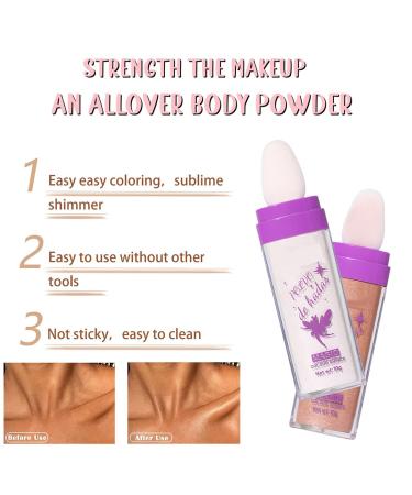Polvo De Hadas Shimmer Highlighter Powder Stick - Bronze | Face, Body, Eyes & Hair Glow - Buy Online on GoSupps.com