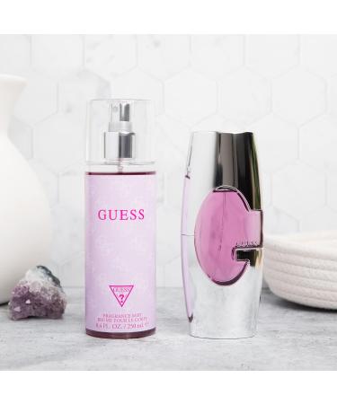 GUESS for Women Fragrance Mist 8.4 Fl Oz Amber Musk Cedar 8.4 Fl Oz (Pack of 1) - Buy Online on GoSupps.com