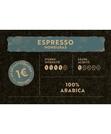 Caf Royal Honduras Espresso Coffee Beans 1kg - Fairtrade 100% Arabica - Intensity 4/5 - Buy Online Internationally - Buy Online on GoSupps.com