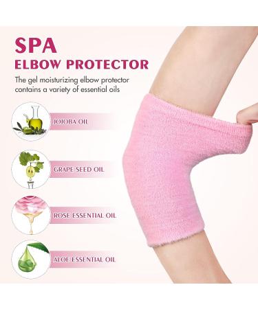 Healifty Heel Socks - 2 Pairs Elbow Gel Cover & Moisturizing Sleeves for Exfoliating Dry Cracked Skin - Arm Guard & Crack Heel Socks - Buy Online on GoSupps.com