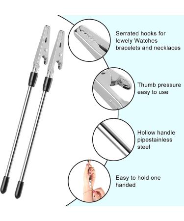 2-Piece Attraction Aid Tool Bracelet Set with Metal Crocodile Clamps - Ideal for Jewelry Production & Women's Accessories - Buy Online on GoSupps.com
